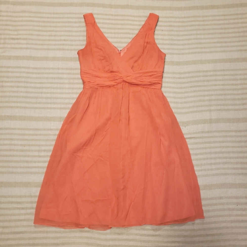 Donna Morgan Peach Dress